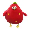 Cute red strawberry-shaped dolls, soft and adorable fabric handmade toys, children's gift collectible ornaments Item Picture